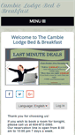 Mobile Screenshot of cambielodge.com